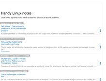 Tablet Screenshot of linuxblog.kieser.net